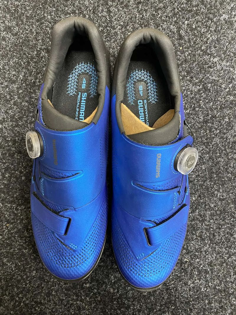 SHIMANO Boty SHXC502 modré- NOVÉ