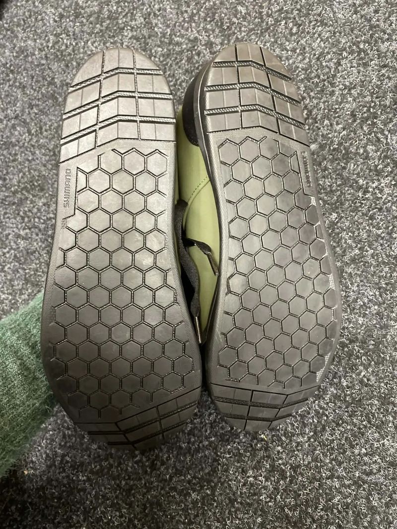 SHIMANO MTB obuv SH-GR501, olivová- NOVÉ