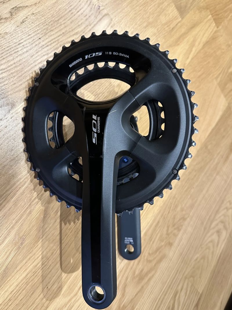 Kliky a převodníky Shimano 105 řada 5800 (172,5mm)