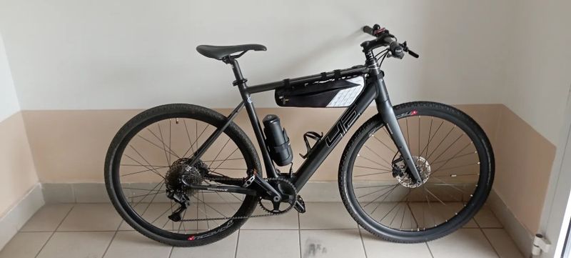 4EVER Engrave Flat rám hliník přední vidlice karbon předek pevná osa