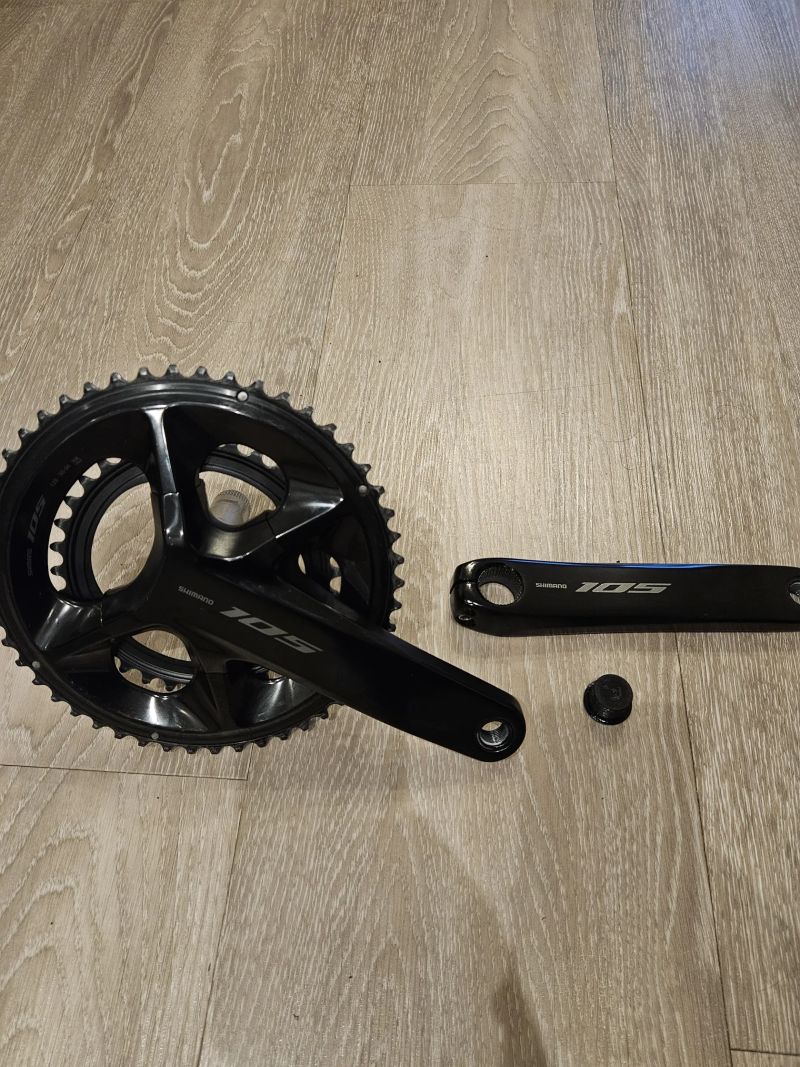 Shimano 105 kliky, 165mm, 50/34
