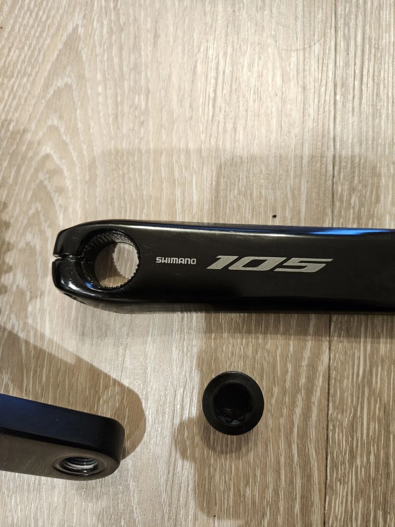 Shimano 105 kliky, 165mm, 50/34