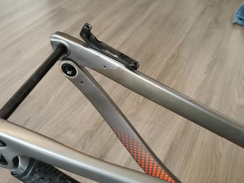 Lapierre ZESTY AM FIT 8.0 carbon 27,5“/29“ 2020 carbon vel. M Rámová sada