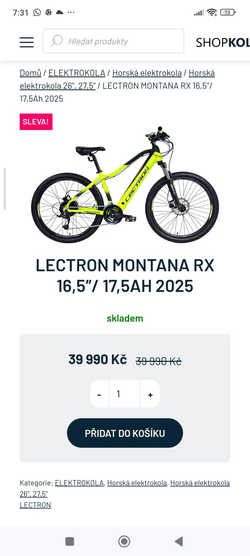Lectron Montana RX