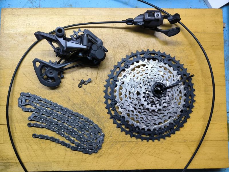 Shimano XT M8100 1x12 set