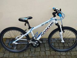 dětské kolo Apache XC24 Team, pro děti s výškou 115-155cm+dárek