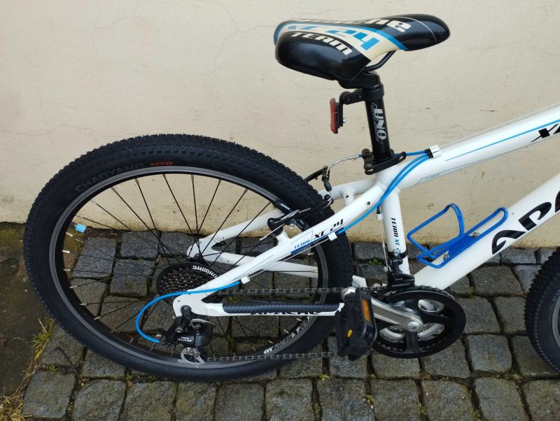 dětské kolo Apache XC24 Team, pro děti s výškou 115-155cm+dárek