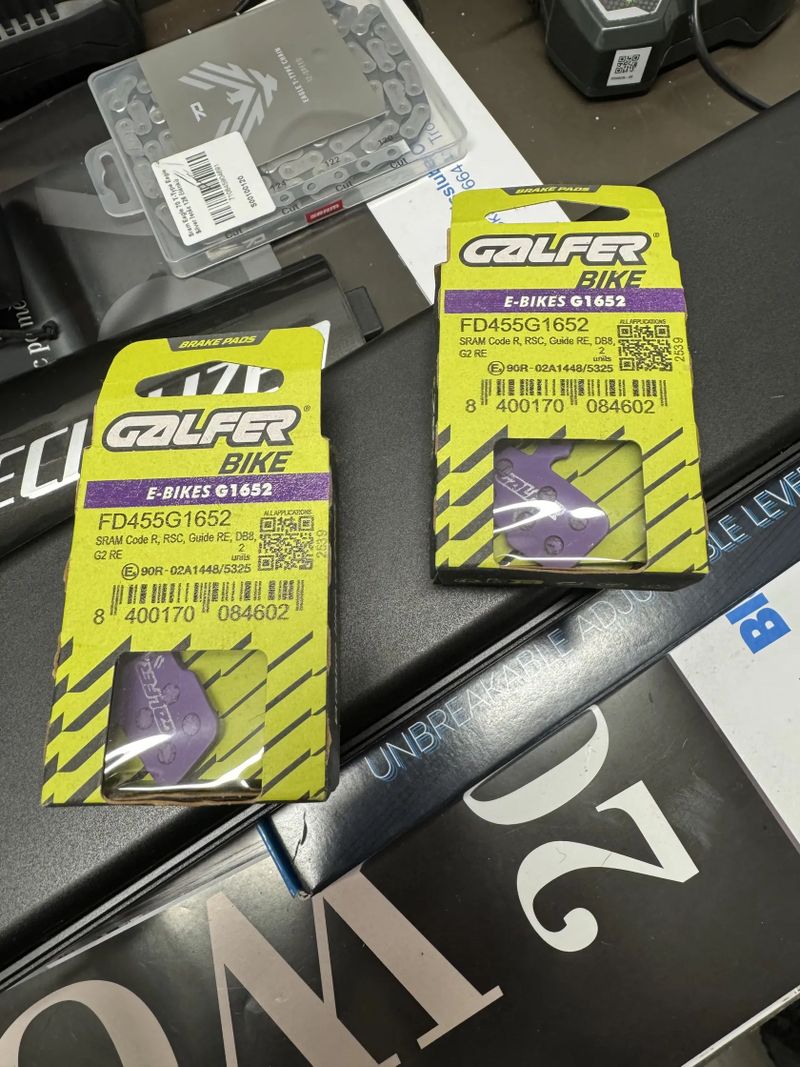 Sram DB8 + kotouče + destičky galfer