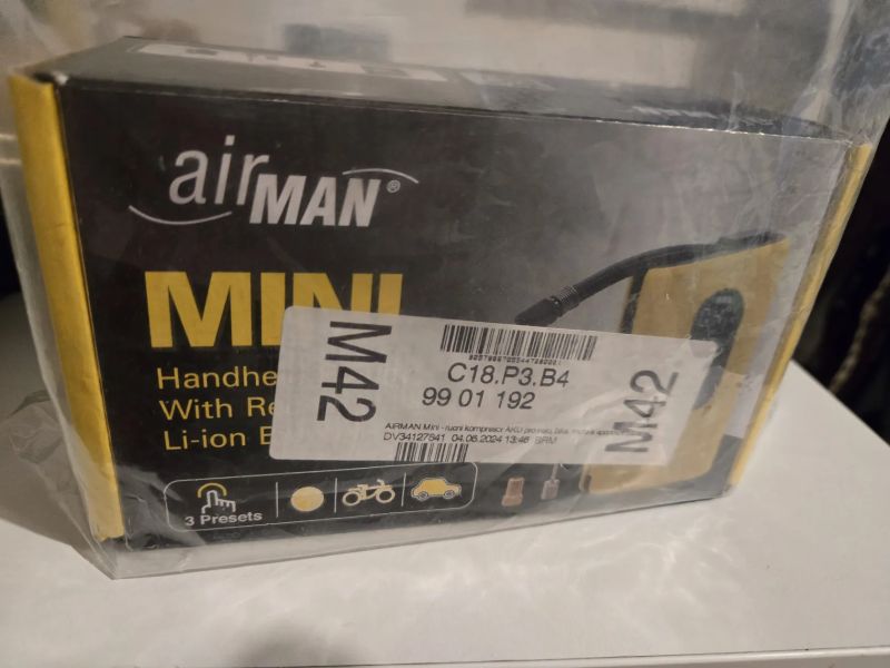 Bateriový kompresor Airman Mini