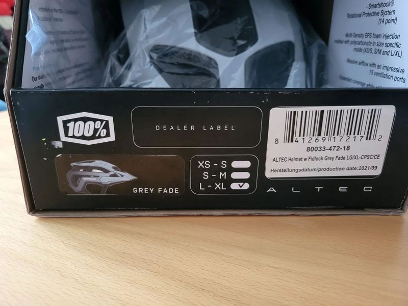 MTB přilba 100% ALTEC – velikost L/XL