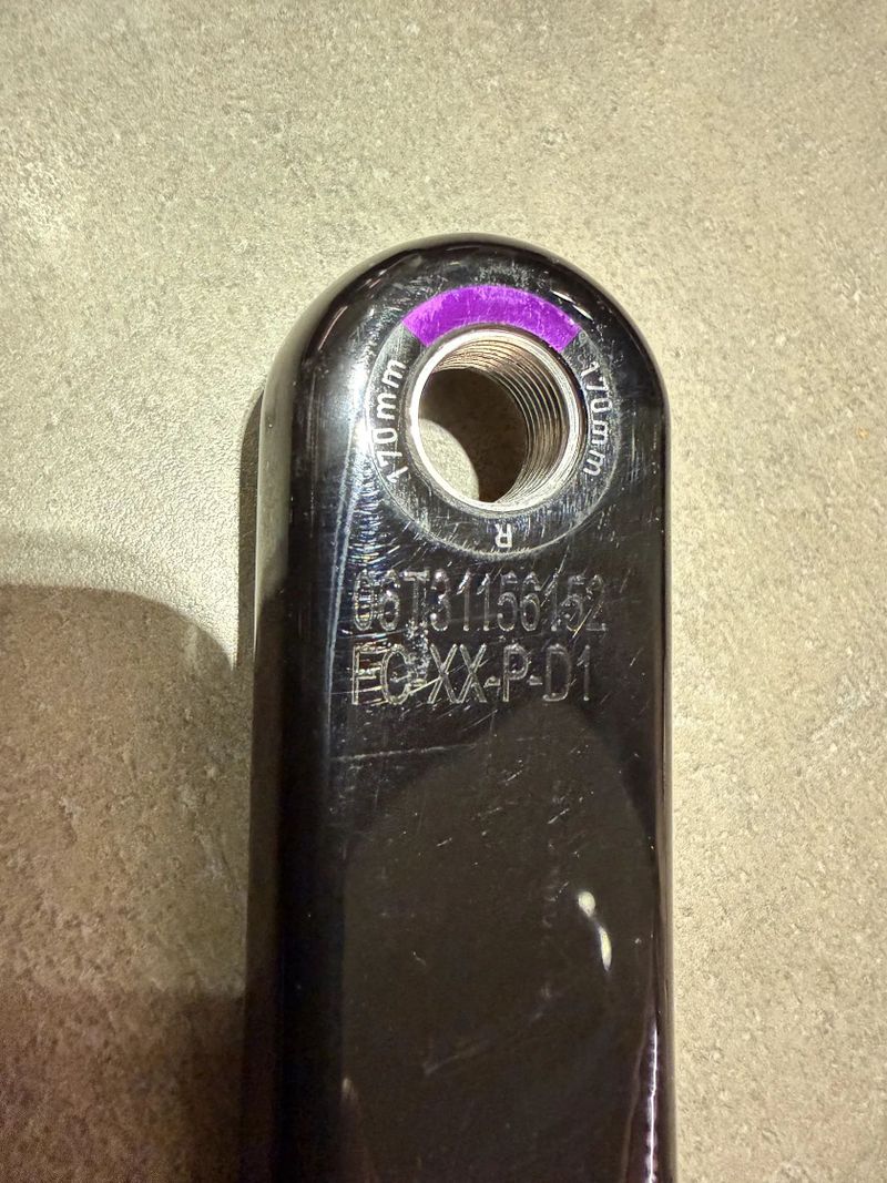 Prodám kliky SRAM XX Eagle Power Meter 170mm ZÁRUKA