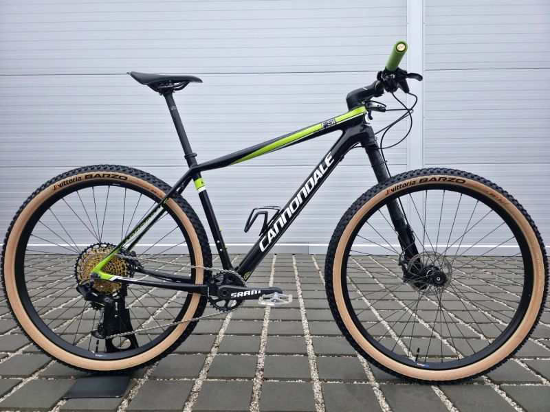 Cannondale F-Si 29″ Carbon Hi-Mod Team velikost L / Lefty 2.0 Carbon / SRAM GX Eagle 1x12