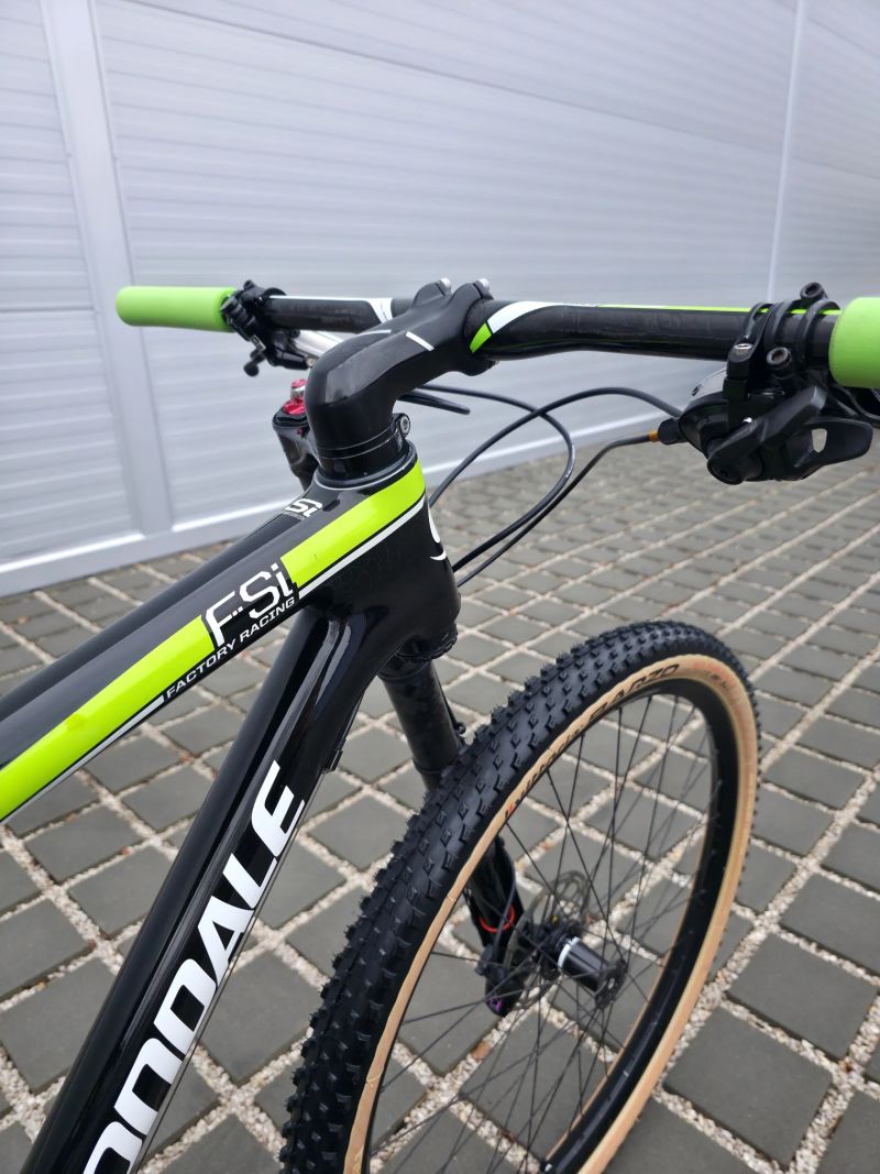 Cannondale F-Si 29″ Carbon Hi-Mod Team velikost L / Lefty 2.0 Carbon / SRAM GX Eagle 1x12