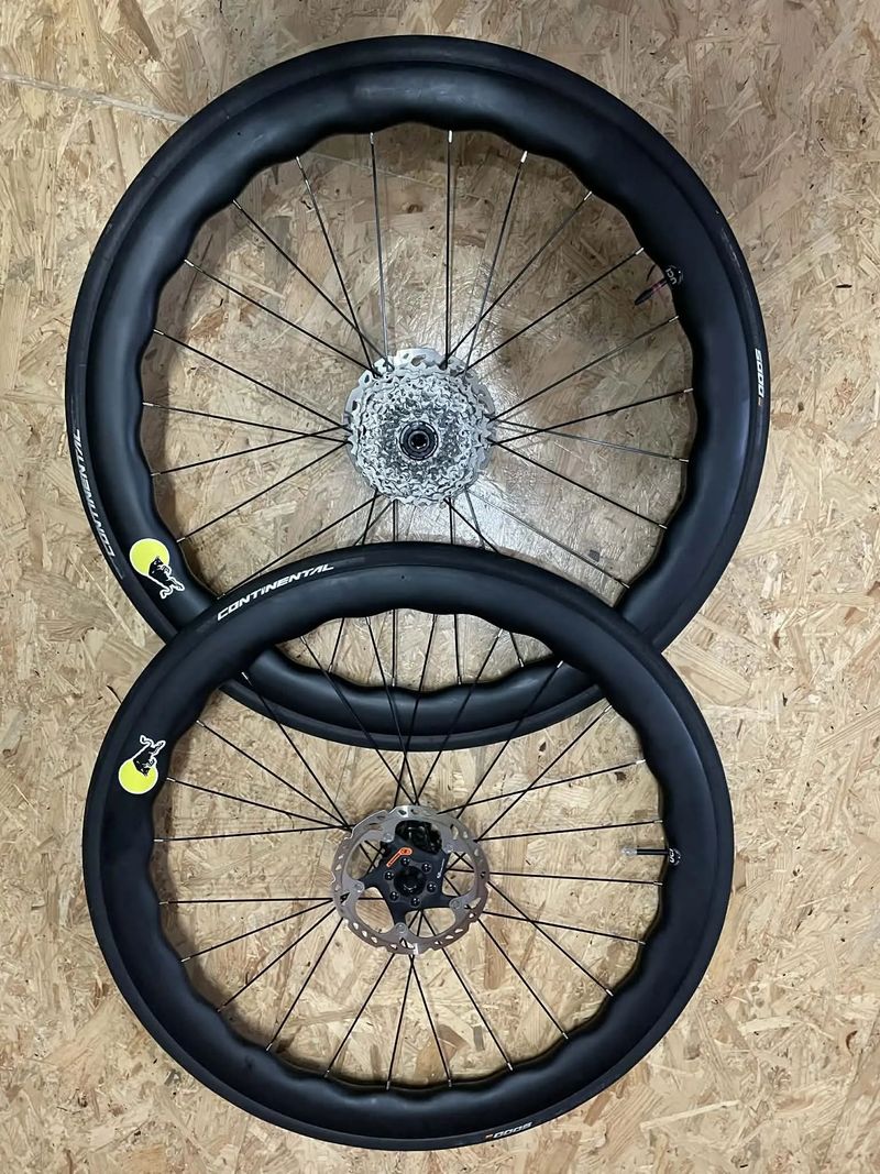 Karbonová silniční kola 50 mm - disk z kola TT-X42