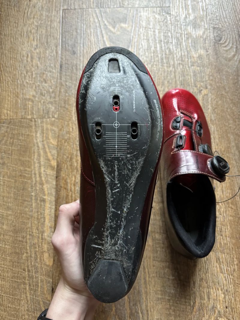 Shimano RC7 červené- vel.43 jeté