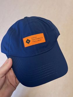 Nová cyklistická čepice Rapha Trail Lightweight Cap - Navy/Orange