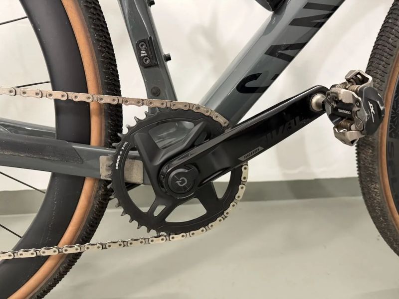 Canyon Grail CF SL 7 eTap + Wattmeter