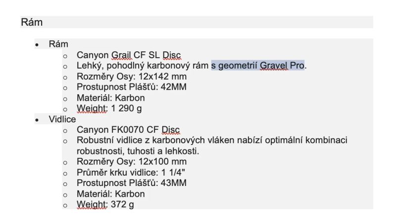 Canyon Grail CF SL 7 eTap + Wattmeter