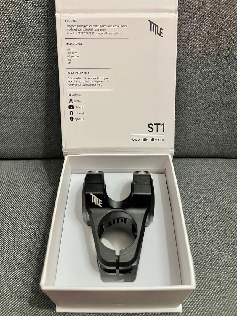 Title MTB ST1 35 / 35mm / Ti šrouby