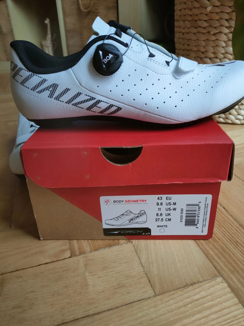 Specialized Torch 1.0 – silniční tretry, vel. 43 EU, BOA, TOP stav