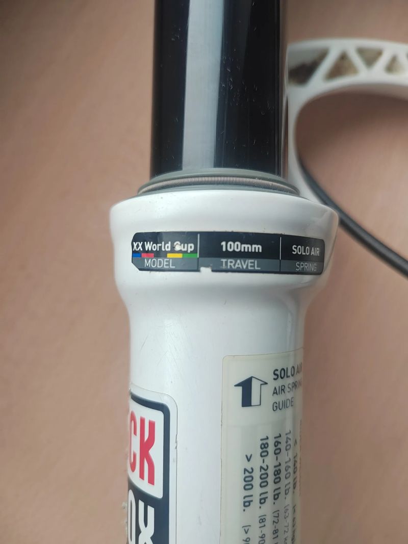 Rock Shox XX World cup Solo air 27,5