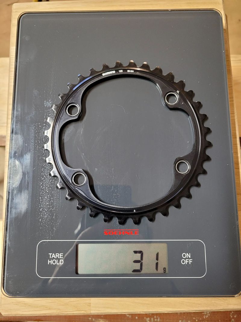 Převodníky Shimano DuraaAce pro 12s, 52/36, nejeté, sundané z nového kola