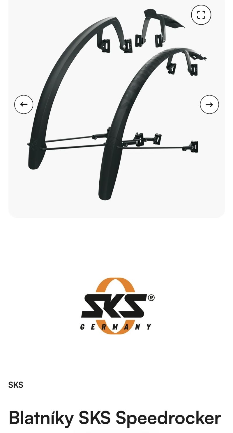 Blatníky SKS Speedrocker (32- 42mm)