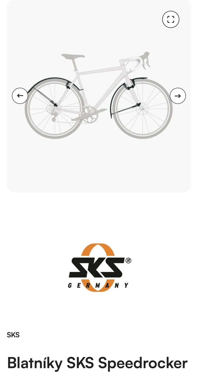 Blatníky SKS Speedrocker (32- 42mm)