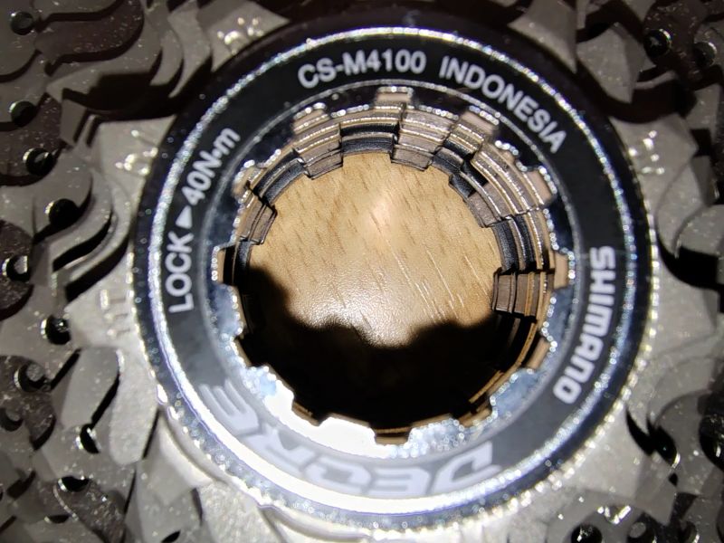 Shimano deore m4100 10speed 11-46