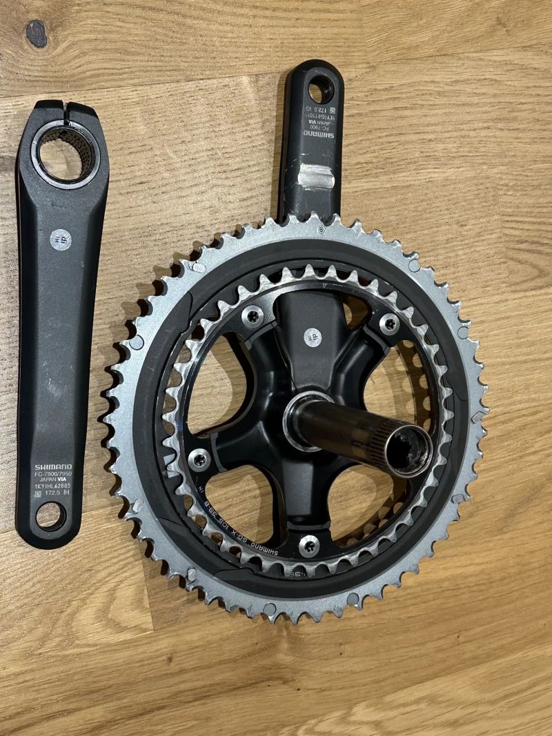 Kliky a převodníky Shimano Dura Ace 7900, 172,5mm.