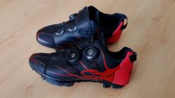 MTB tretry s SPD na chodidlo 25 cm