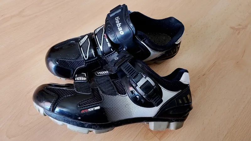 MTB tretry s SPD na chodidlo 25 cm