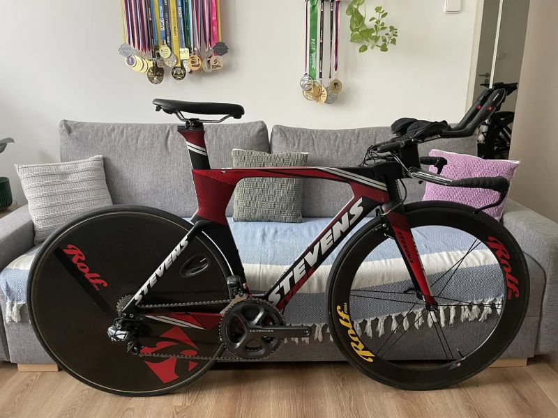 Stevens Super Trofeo s wattmetrem Stages na sadě Ultegra Di2