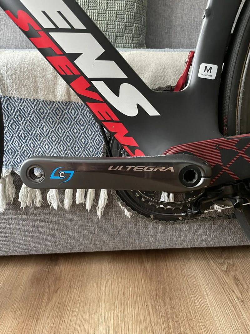 Stevens Super Trofeo s wattmetrem Stages na sadě Ultegra Di2