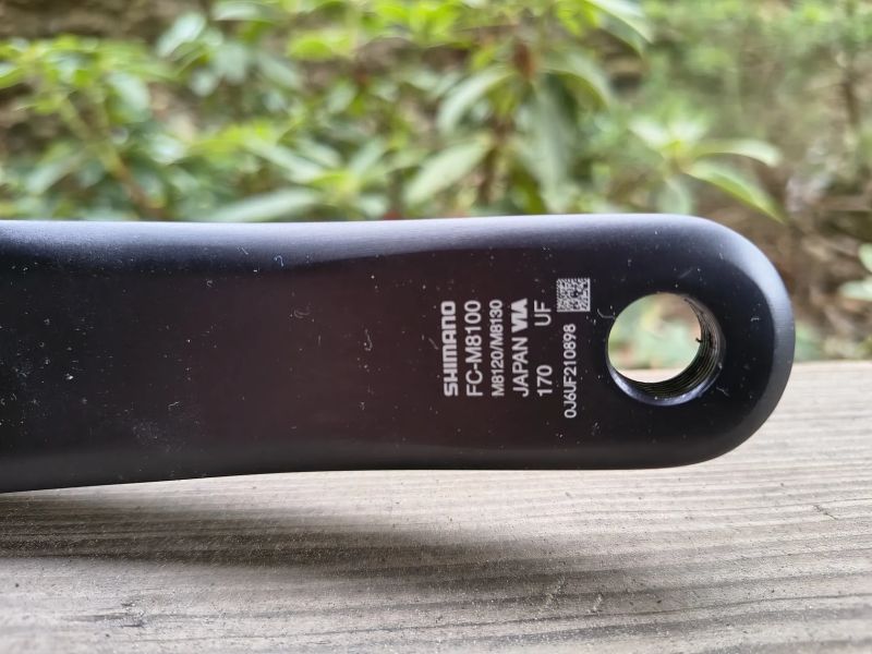 Kliky Shimano XT 170mm 32zubů