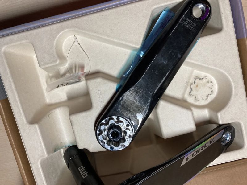 Nové Kliky SRAM Force E1 DUB Carbon kliky 170 mm