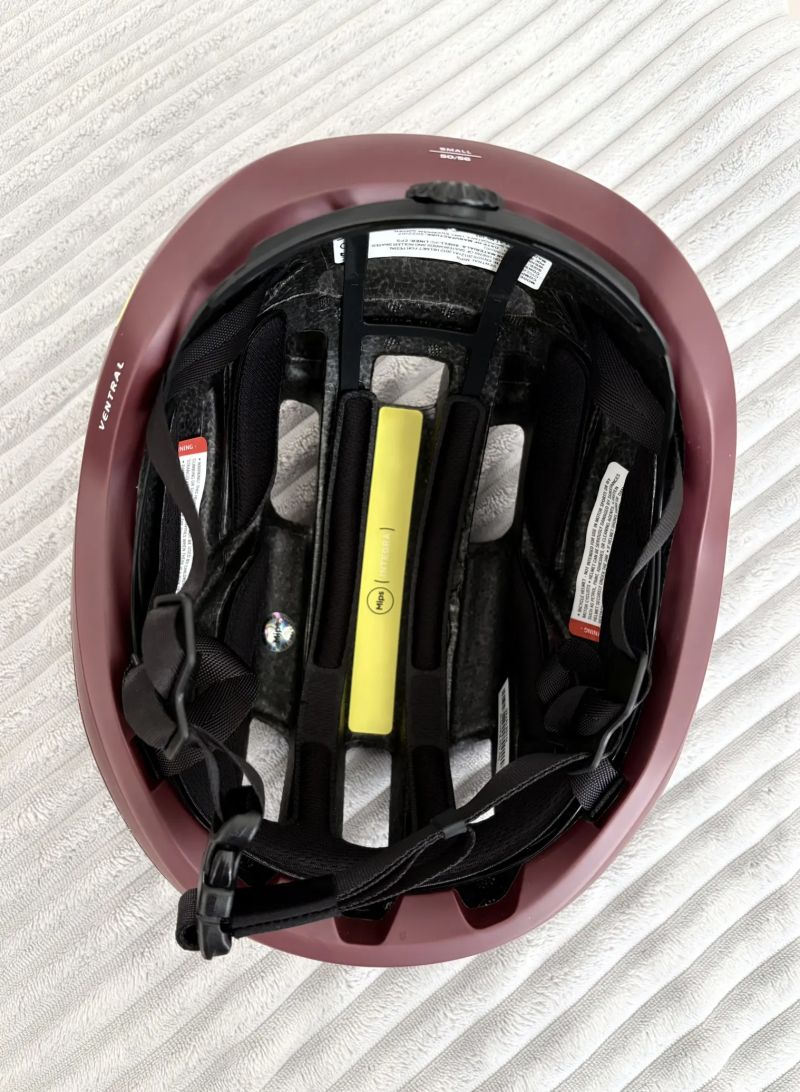 POC VENTRAL MIPS GARNET RED MATT - vel. S 50/56