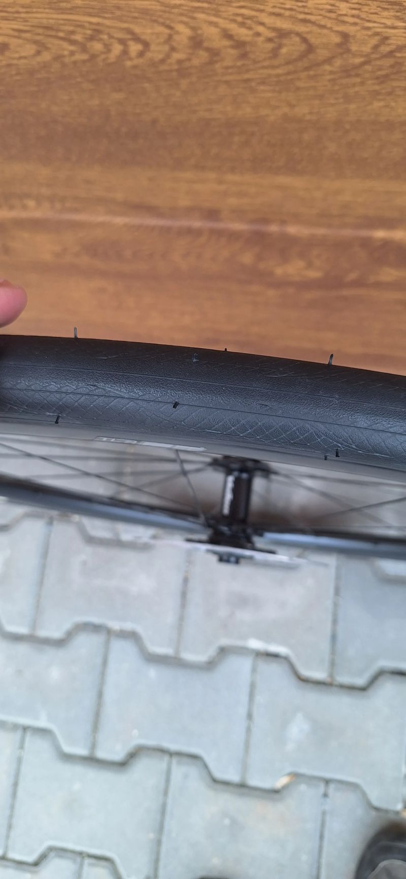 Karbonová zapletená kola VISION SC 40 DB-CL + kotouče + pláště