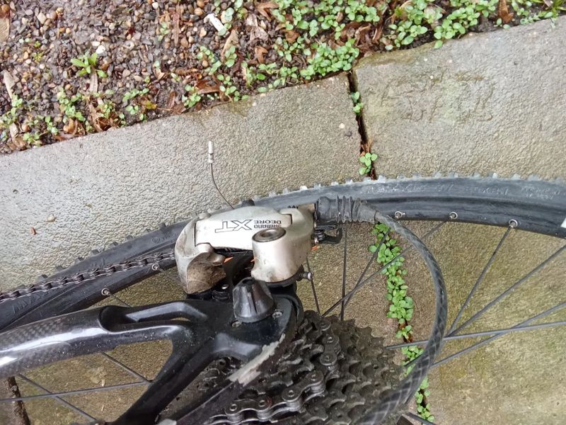 Karbonové horské kolo merida, vel 15 