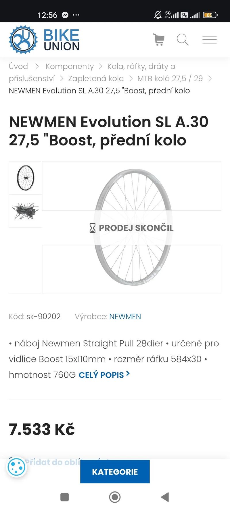 Knolly Warden 4byfour karbonové celoodpružené kolo enduro carbon