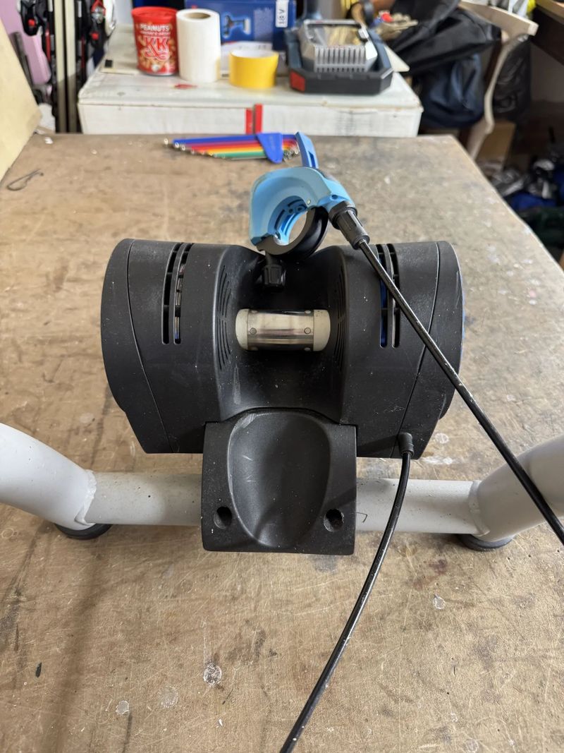 Tacx Blue Matic s podložkou pod přední kolo