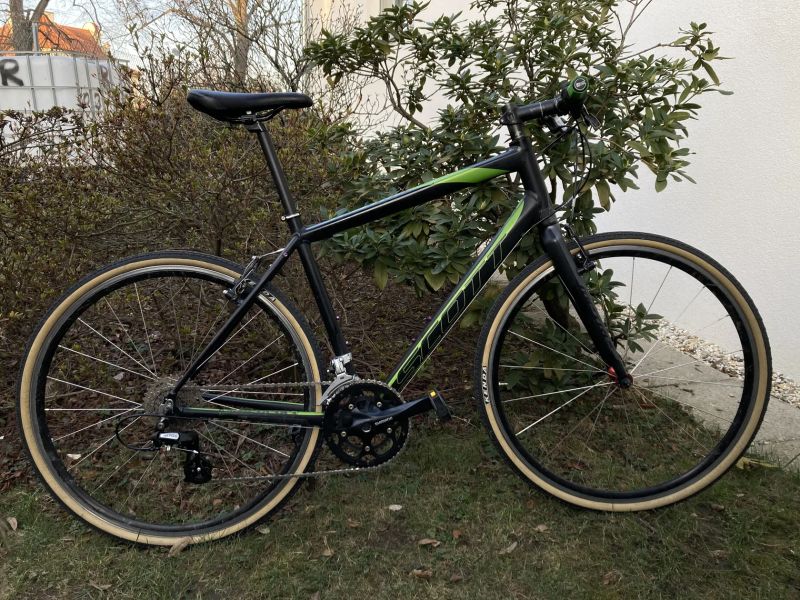 Scott Metrix 10, karbonová vidlice