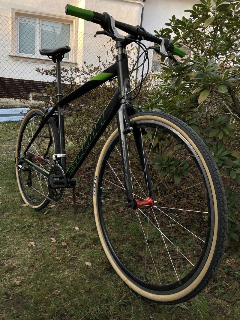 Scott Metrix 10, karbonová vidlice