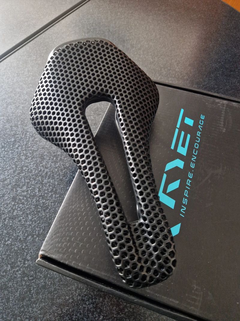 3D tištěné sedlo Ryet