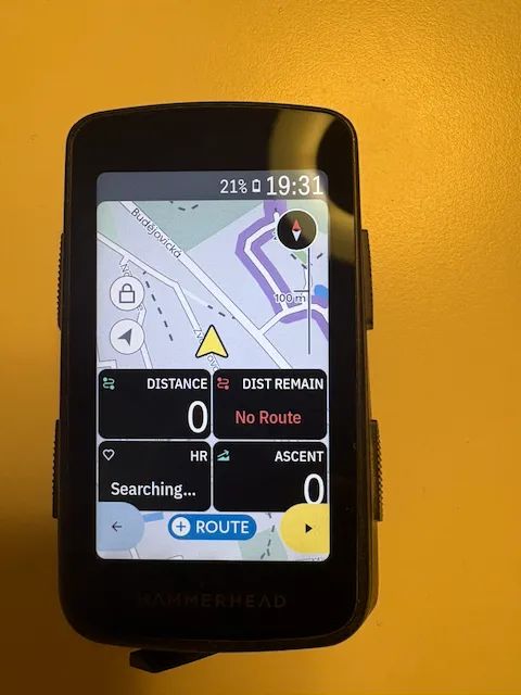 Navigace GPS Cyklopočítač Hammerhead Karoo 3 - SRAM - záruka do května