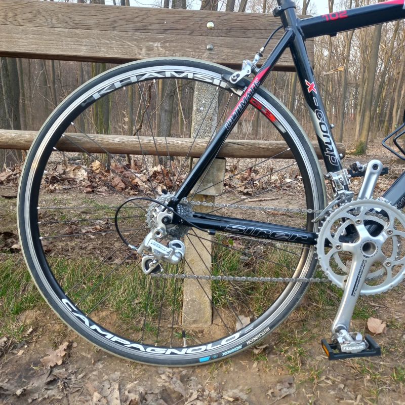 Šírer Ultimate na Campagnolo Veloce