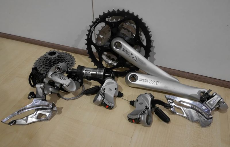 Shimano XT 3x9 sada komplet