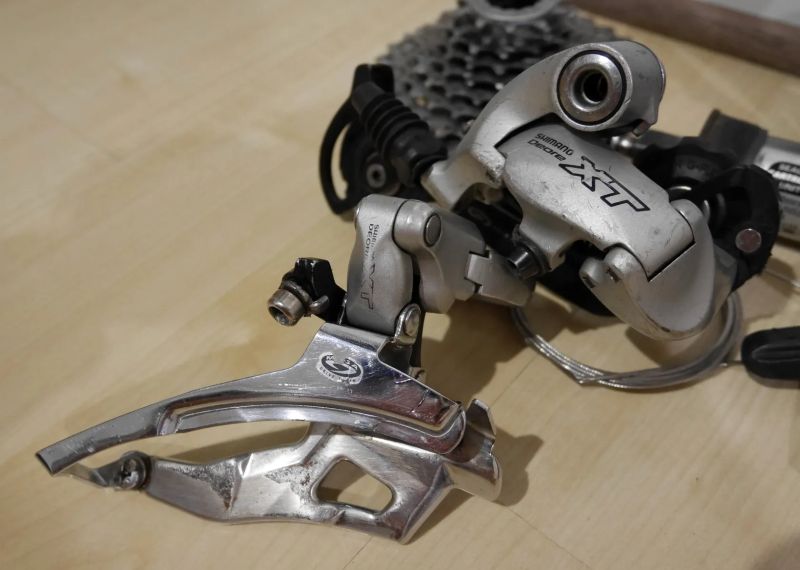Shimano XT 3x9 sada komplet