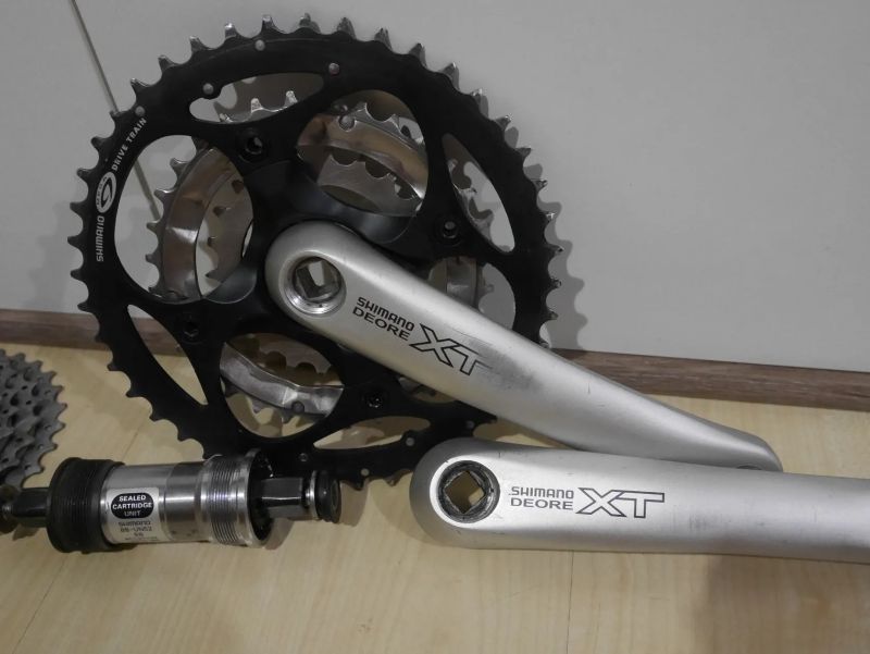 Shimano XT 3x9 sada komplet