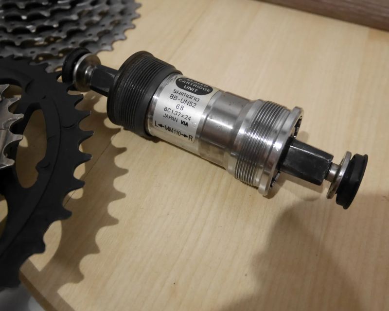 Shimano XT 3x9 sada komplet